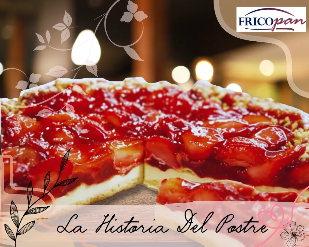 Plancha de Queso y Nata con Fresas - Vista detalle