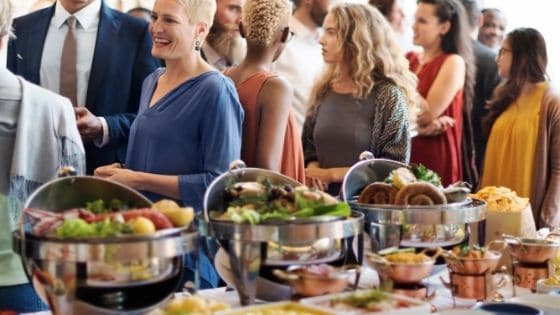 pan para catering