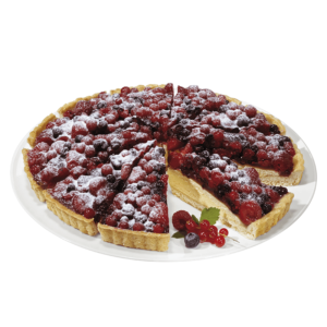 tarta de fruta del bosque